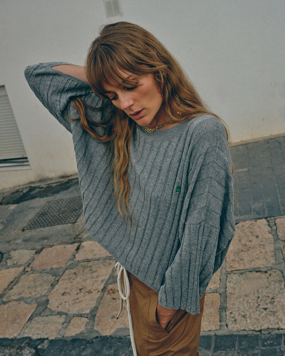 Modelshot / Grey Melange / Detail